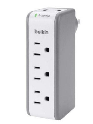 Belkin 3-Outlet SurgePlus Mini Travel