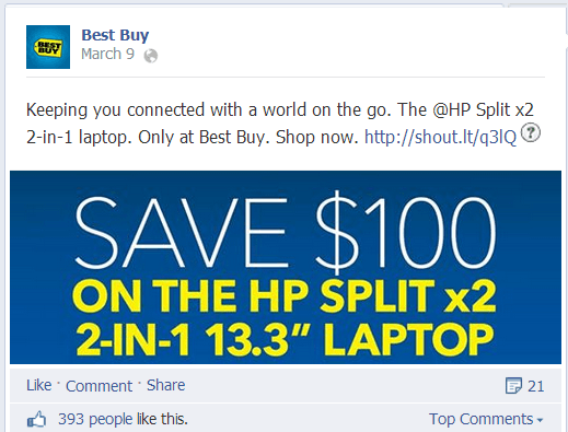 Best Buy on Facebook