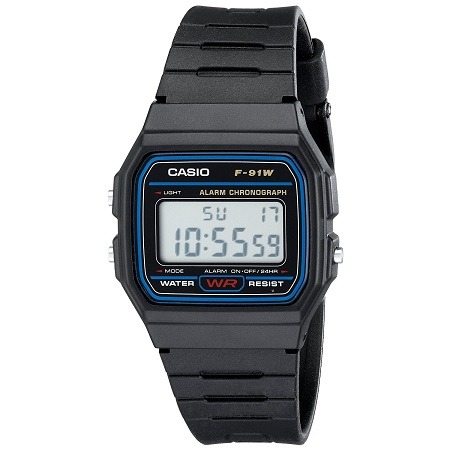 Casio F91W-1 Classic Resin Strap Digital Sport Watch