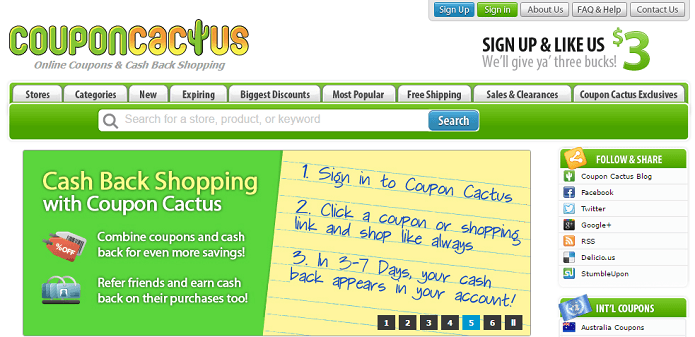 Coupon Cactus