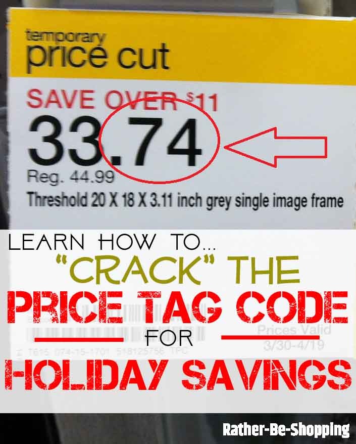 How to "Crack the Price Tag Code" for Holiday Savings