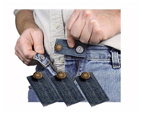 Denim Jean Waist Extender Set of 3