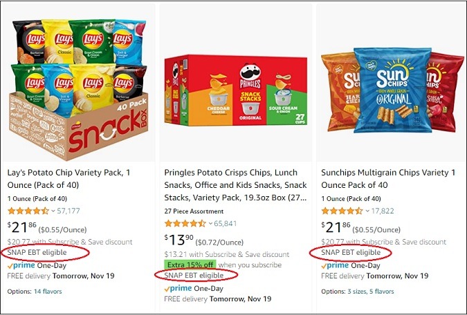 SNAP EBT Eligible items