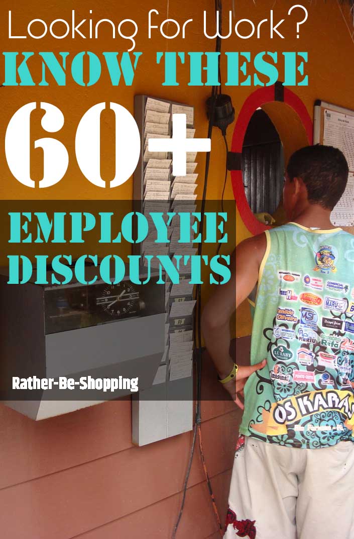 Looking for Work? Know These 60+ Employee Discounts