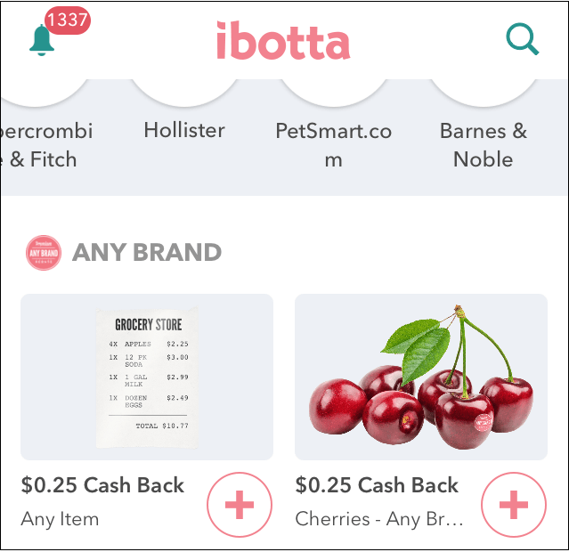 Ibotta Generic Shopping