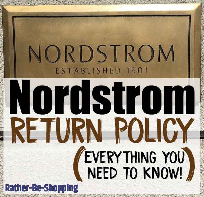 Nordstrom Return Policy