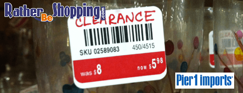 Pier 1 Price Tag