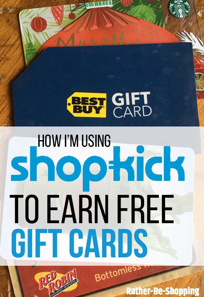 How I'm Using ShopKick to Earn Free Gift Cards (With Little Effort)