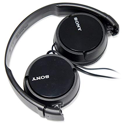 Sony Headphones with Adjustable Headband and Swivel Earcups