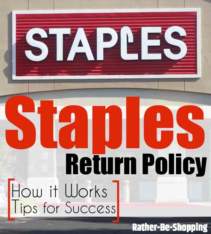 Staples Return Policy: How It Actually Works