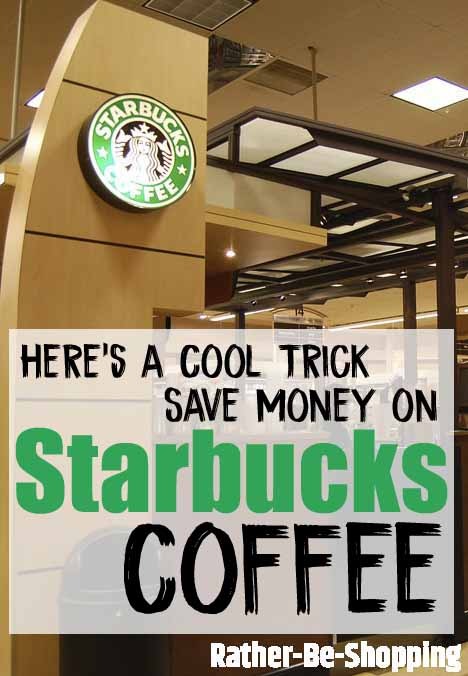 Buy Coffee from Starbucks Cafés (Inside Grocery Stores) and Save BIG