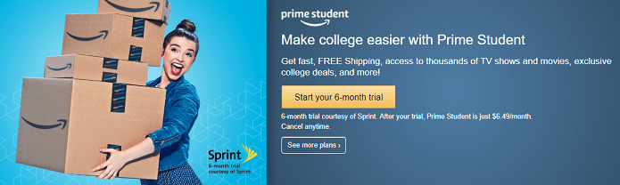 Amazon Prime Student