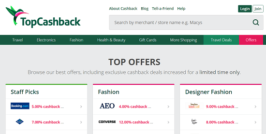 TopCashBack